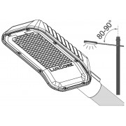 Уличный светильник LuxYard-S 60Вт CRI80 4000K КСС:WA