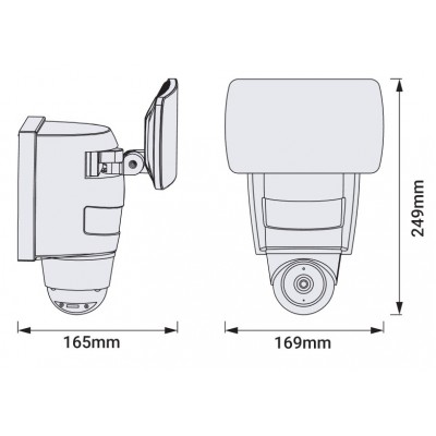 Светодиодный прожектор Smart OUTD WIFI FL CAMERA 830 DG Светодиодный прожектор Smart OUTD WIFI FL CAMERA 830 DG