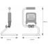 Прожектор FL LED WORKLIGHT S-Stand 50W/4000K Прожектор FL LED WORKLIGHT S-Stand 50W/4000K