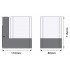 Светодиодный настенный светильник Smart Outd WiFi CUBE WALL RGB W DG Светодиодный настенный светильник Smart Outd WiFi CUBE WALL RGB W DG