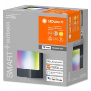 Светодиодный настенный светильник Smart Outd WiFi CUBE WALL RGB W DG