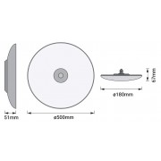 SMART ZB TIBEA-C 500MM E27 TW 2X1 LEDV