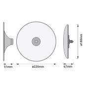 SMART ZB TIBEA-M 220MM E27 TW 4X1 LEDV