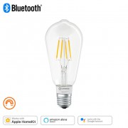 Светодиодная лампа Smart+BT Filament Edison Dimmable 60 6W/2700K E27