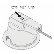 DL COMFORT DN130 13W/3CCT 60DEG WT