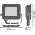 Прожектор FL COMP V 10W 840 SYM 100 BK Прожектор FL COMP V 10W 840 SYM 100 BK