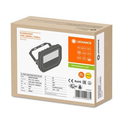 Прожектор FL PFM G3 10W/6500K SYM 100 WT Прожектор FL PFM G3 10W/6500K SYM 100 WT