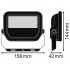 Прожектор FL PFM G3 20W/6500K SYM 100 BK Прожектор FL PFM G3 20W/6500K SYM 100 BK