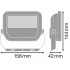 Прожектор FL PFM G3 20W/6500K SYM 100 WT Прожектор FL PFM G3 20W/6500K SYM 100 WT