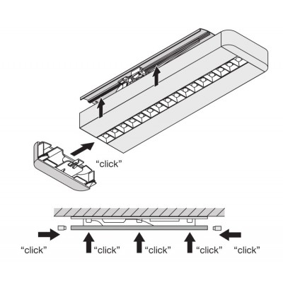 LINEAR IndiviLED D/I Dali 1500 58W/4000K LINEAR IndiviLED D/I Dali 1500 58W/4000K
