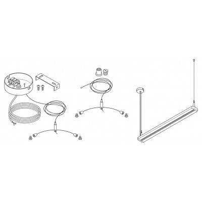 LINEAR IndiviLED D/I Dali 1500 58W/4000K LINEAR IndiviLED D/I Dali 1500 58W/4000K