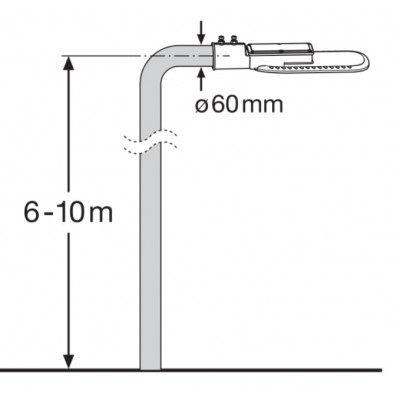 Светильник Eco Class AREA 827 30W 3300 Gr Светильник Eco Class AREA 827 30W 3300 Gr