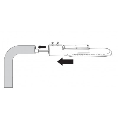 Светильник Eco Class AREA 827 30W 3300 Gr Светильник Eco Class AREA 827 30W 3300 Gr