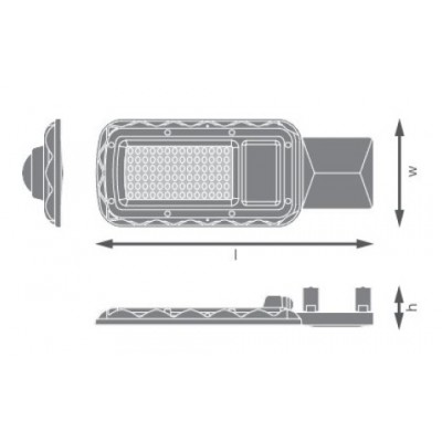 Светильник URBAN Lite M 50W 840 IP65 Gy Светильник URBAN Lite M 50W 840 IP65 Gy