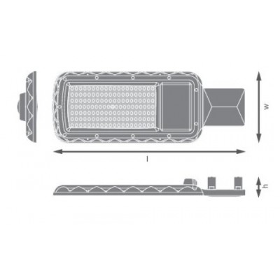 Светильник URBAN Lite L 100W 865 IP65 Gy Светильник URBAN Lite L 100W 865 IP65 Gy