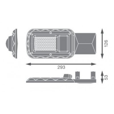 Светильник URBAN Lite S 30W 840 IP65 Gy Светильник URBAN Lite S 30W 840 IP65 Gy