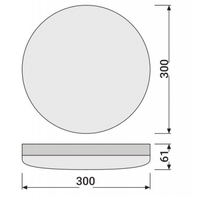 ЖКХ светильник SF COMPACT 300 24W/4000K IK10 IP65 ЖКХ светильник SF COMPACT 300 24W/4000K IK10 IP65