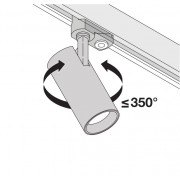 TRACK SP BR D7525W/2500K NFL WT LEDV