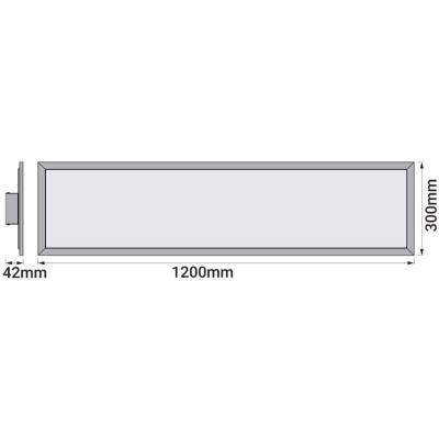 Светодиодная управляемая панель SMART ZB PANEL TW 30X120 4X1 LEDV Светодиодная управляемая панель SMART ZB PANEL TW 30X120 4X1 LEDV
